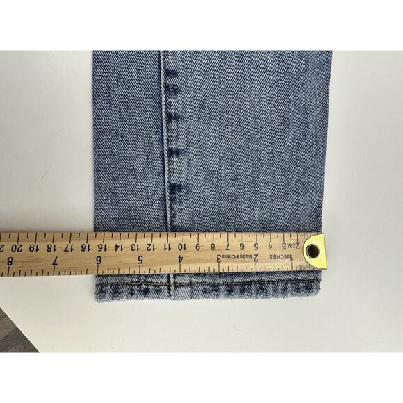 Pacsun Womens Jeans Size 23 Mom Jean Distressed Denim Multiple Button Up - Picture 12 of 13